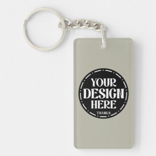 Llavero Diseño de regalo personalizado de agradecimiento a