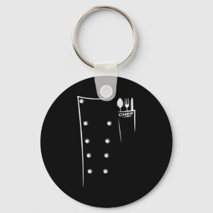 Llavero Diseño de Utensilios de Cocina para Chef Culinario