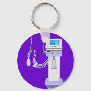 Llavero Diseño de ventilación respiratoria