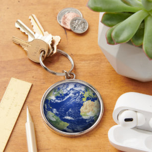 Llavero Diseño de viaje y naturaleza de accesorio de globo