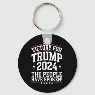Llavero Diseño De Victoria Patriótico Trump 2024 Para Los