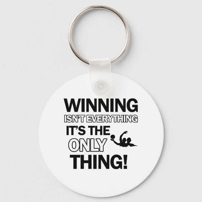 Llavero diseño de waterpolo (Anverso)