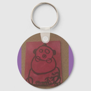 Llavero ¡Diseño del arte de la alegría del bebé!