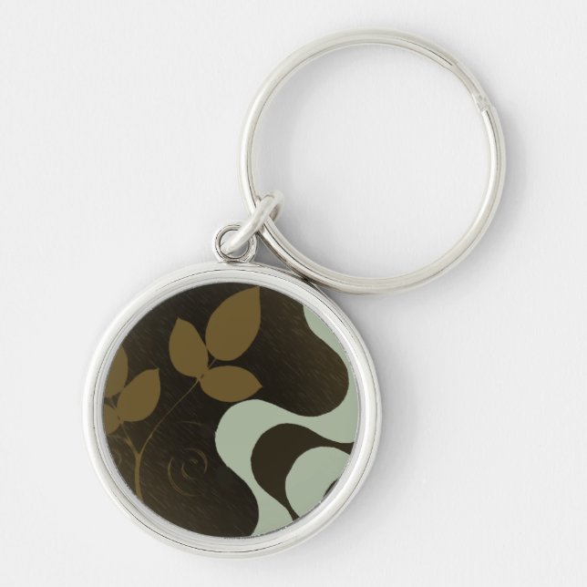 Llavero Diseño del círculo de aceras de Copacabana (Frente)