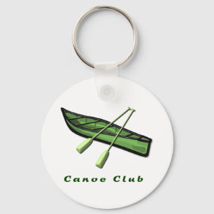 Llavero Diseño del club de la canoa