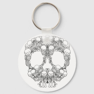 Llavero Diseño del cráneo - pirámide de cráneos
