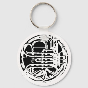 Llavero Diseño del Cuerno Francés de Guay