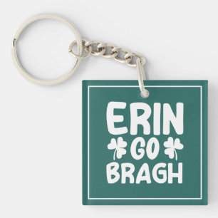 Llavero Diseño del Día de San Patricio Erin Go Bragh-60850