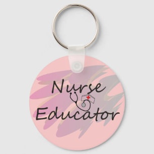Llavero Diseño del extracto del educador de la enfermera