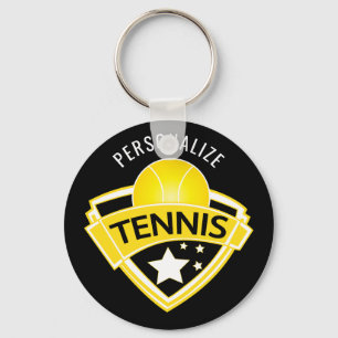 Llavero Diseño del logotipo del tenis