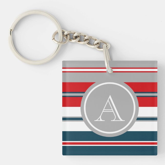 Llavero Diseño del monograma (Frente)