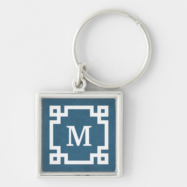 Llavero Diseño del monograma (Frente)