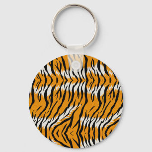 Llavero Diseño del patrón de impresión de animales de piel