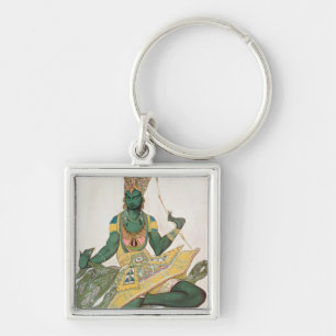 Llavero Diseño del traje para Nijinsky como el 'God azul