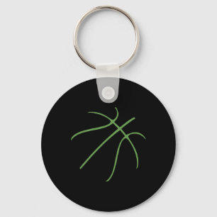 Llavero Diseño deportivo de Sketll lindo con color verde 