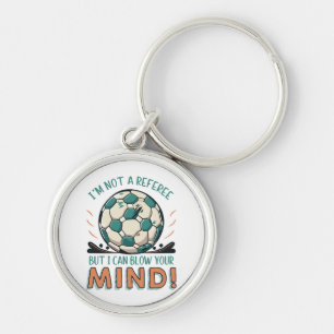 Llavero Diseño divertido de fútbol