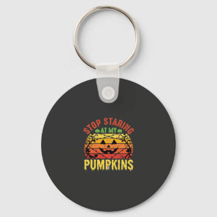 Llavero Diseño divertido de Halloween para dejar de mirar