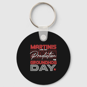 Llavero Diseño divertido de Martini para el Día de la Marm