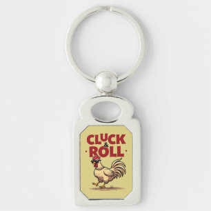 Llavero Diseño divertido de Personalizados de Guay "Cluck 