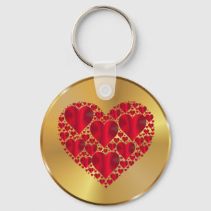 Llavero Diseño en forma de corazón