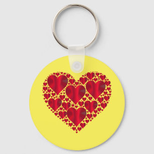 Llavero Diseño en forma de corazón