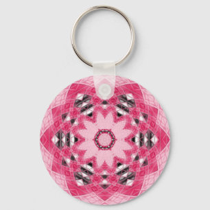 Llavero diseño exclusivo de mandala floral