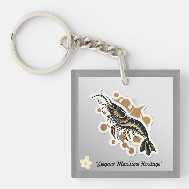 Llavero "Diseño Flash clásico" (Frente)