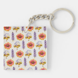 Llavero Diseño floral