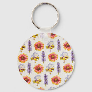 Llavero Diseño floral
