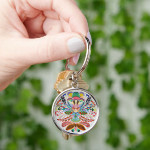 Llavero Diseño floral
