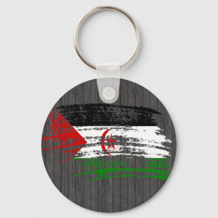 Llavero Diseño fresco de la bandera de Sahrawi