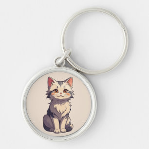 Llavero Diseño gatito y encantador