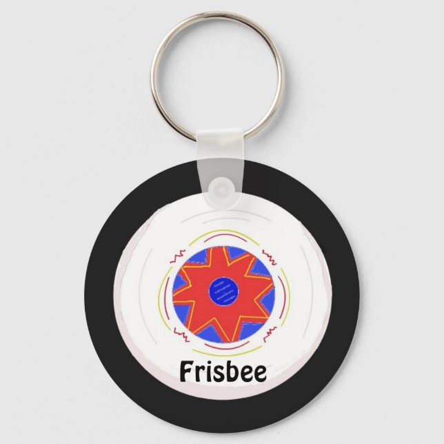 Llavero Diseño genial de Frisbee (Anverso)