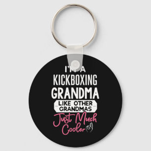 Llavero Diseño genial del día de la madre kickboxing abuel