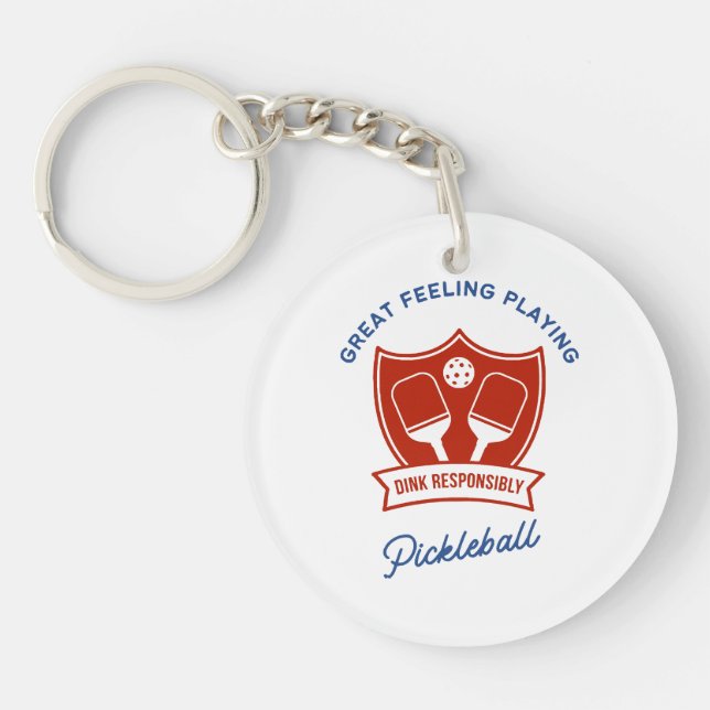 Llavero Diseño genial para jugar al baloncesto (Frente)