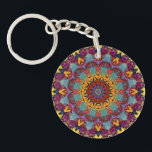 Llavero Diseño Geométrico Mandala Morado Azul-64351<br><div class="desc">Diseño Geométrico Mandala Morado Azul-64351</div>