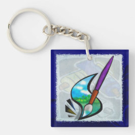 Llavero Diseño gráfico de artistas murales