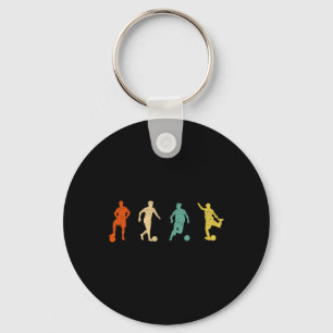 Llavero Diseño Gráfico de Fútbol Vintage Futbol Fútbol Soc