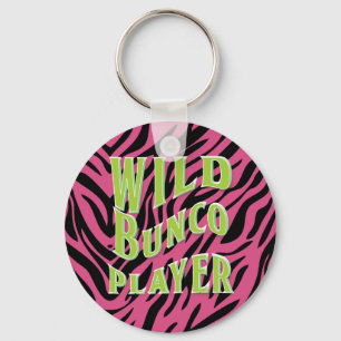 Llavero Diseño gráfico de Wild Bunco Player