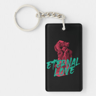 Llavero Diseño gráfico vibrante, urbano y de moda Amor Ete