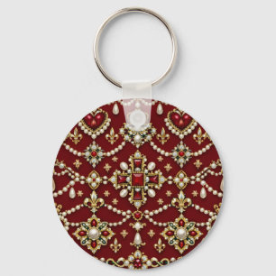 Llavero Diseño inspirado en María Reina de Escocia Joyas M