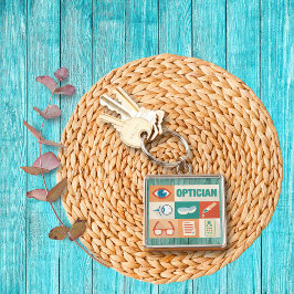 Llavero Diseño iónico óptico profesional