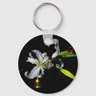 Llavero Diseño irlandés de Brass y Flores