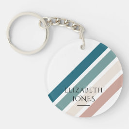 Llavero Diseño minimalista en tonos pastel