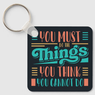 Llavero Diseño motivador de camisetas