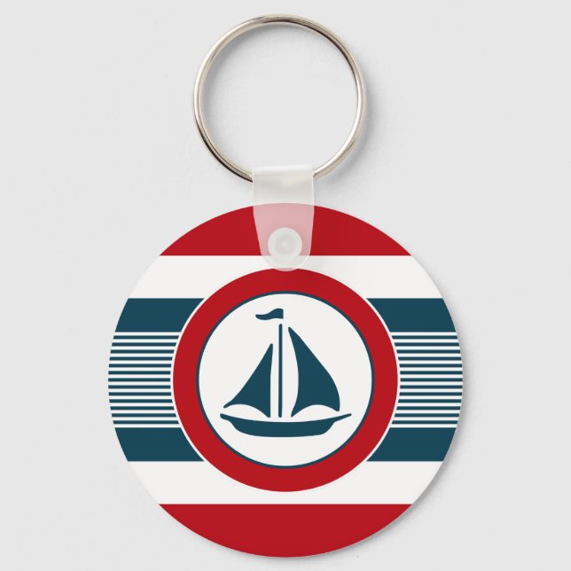 Llavero Diseño náutico (Anverso)