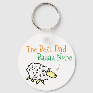 Llavero Diseño ovino para el mejor papá