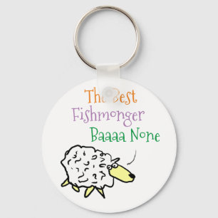 Llavero Diseño ovino para pescador