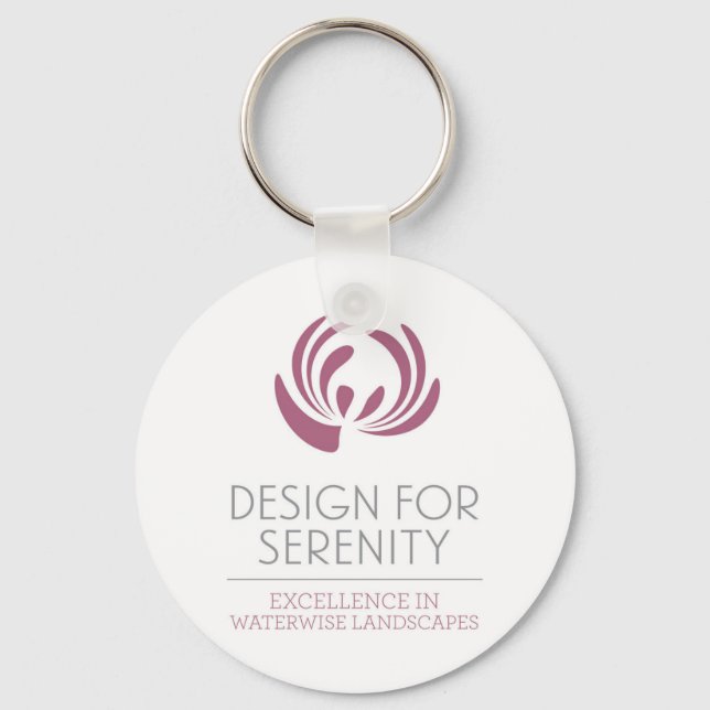Llavero Diseño para la serenidad (Anverso)