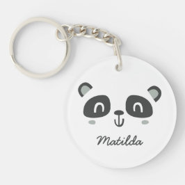 Llavero Diseño para niños de panda de carácter lindo